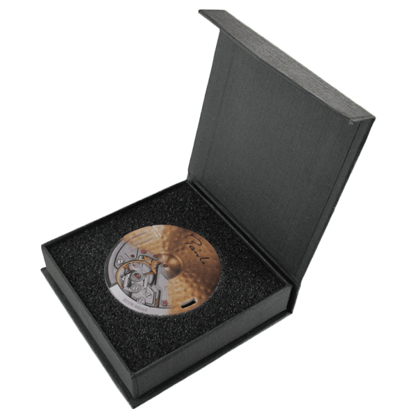 Geschenkbox für runde USB Karten Geschenkverpackung für runde USB Karten