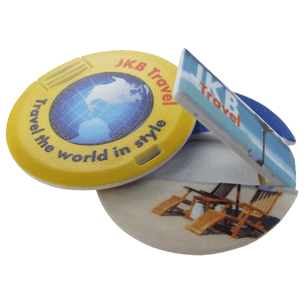 Runde USB Karten mit Bedruckung Runde USB Karten mit Bedruckung